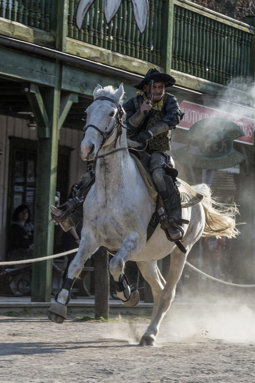 Reiter in der Main Street - El Dorado